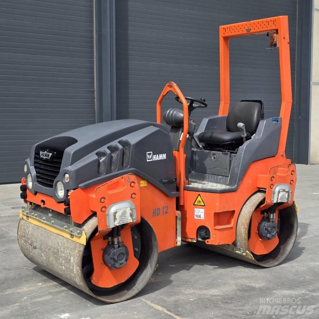 Hamm HD 12 VV Cilindri compactori dubli