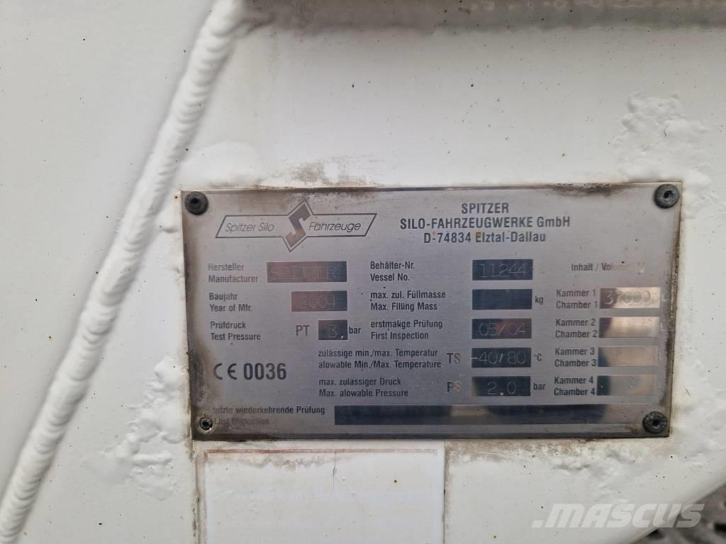 Spitzer SF 2737/2 P Cisterna semi-remorci