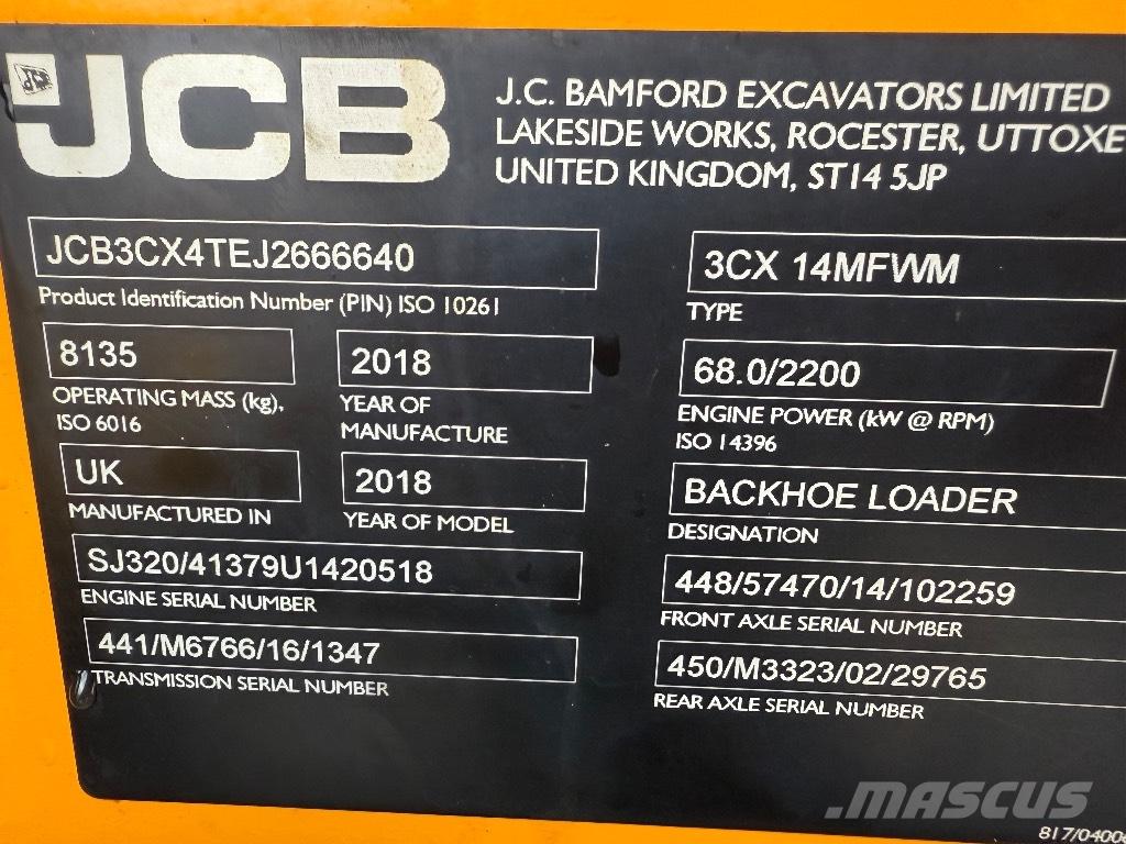 JCB 3cx Buldoexcavatoare