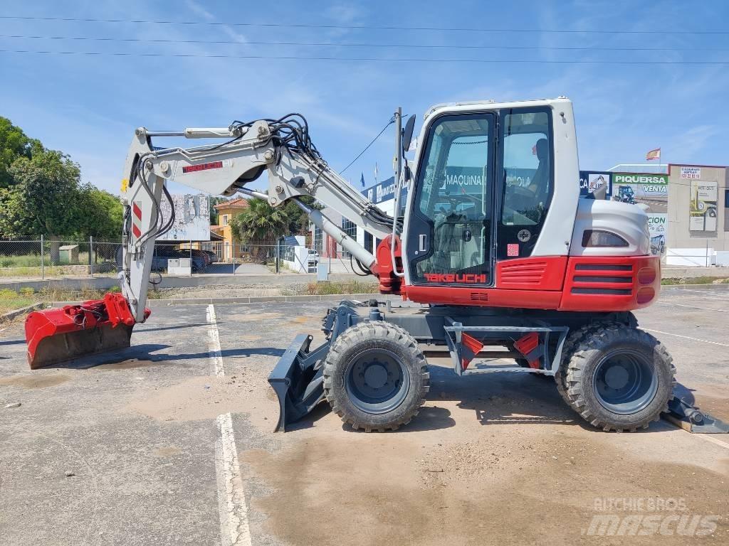 Takeuchi TB 295 W Excavatoare cu roti