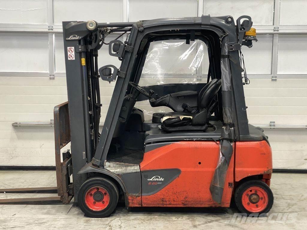 Linde E20PL-02 Stivuitor electric