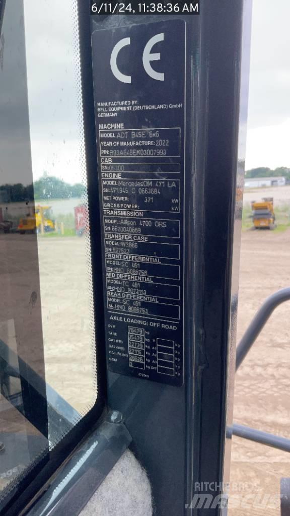 Bell B45E Transportoare articulate