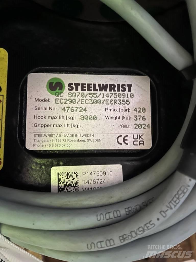 Steelwrist S70 Conectoare rapide