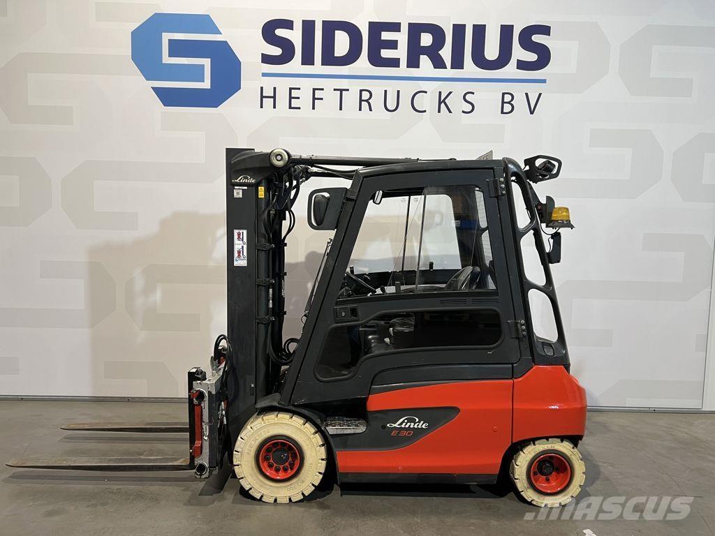 Linde E30-01 Stivuitor electric