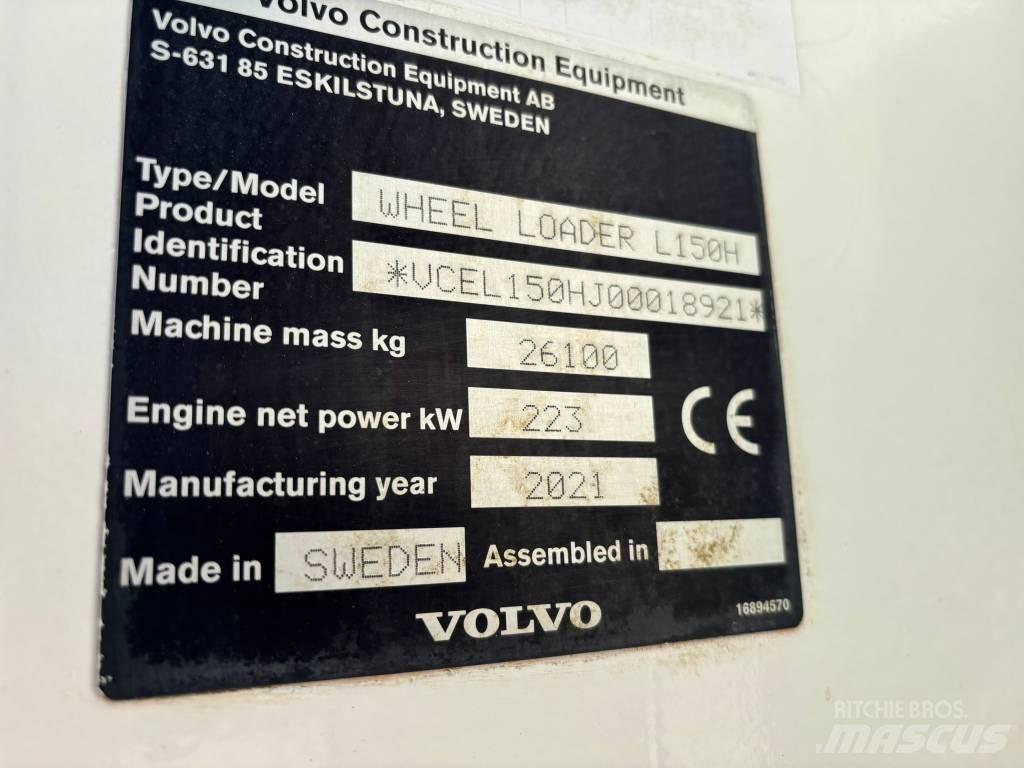 Volvo Radlader L150H Incarcator pe pneuri