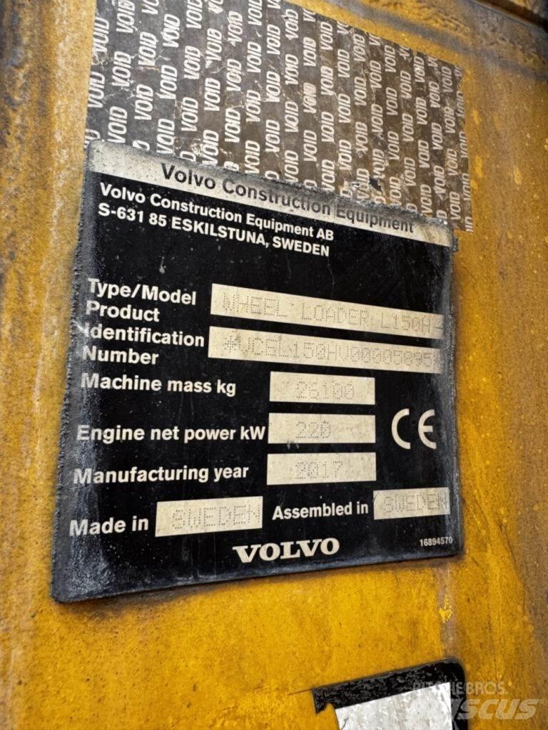 Volvo L150H Incarcator pe pneuri
