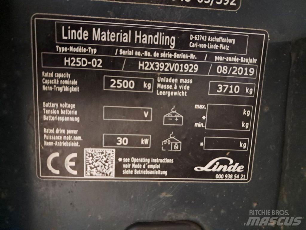 Linde H25D-02 Stivuitor diesel