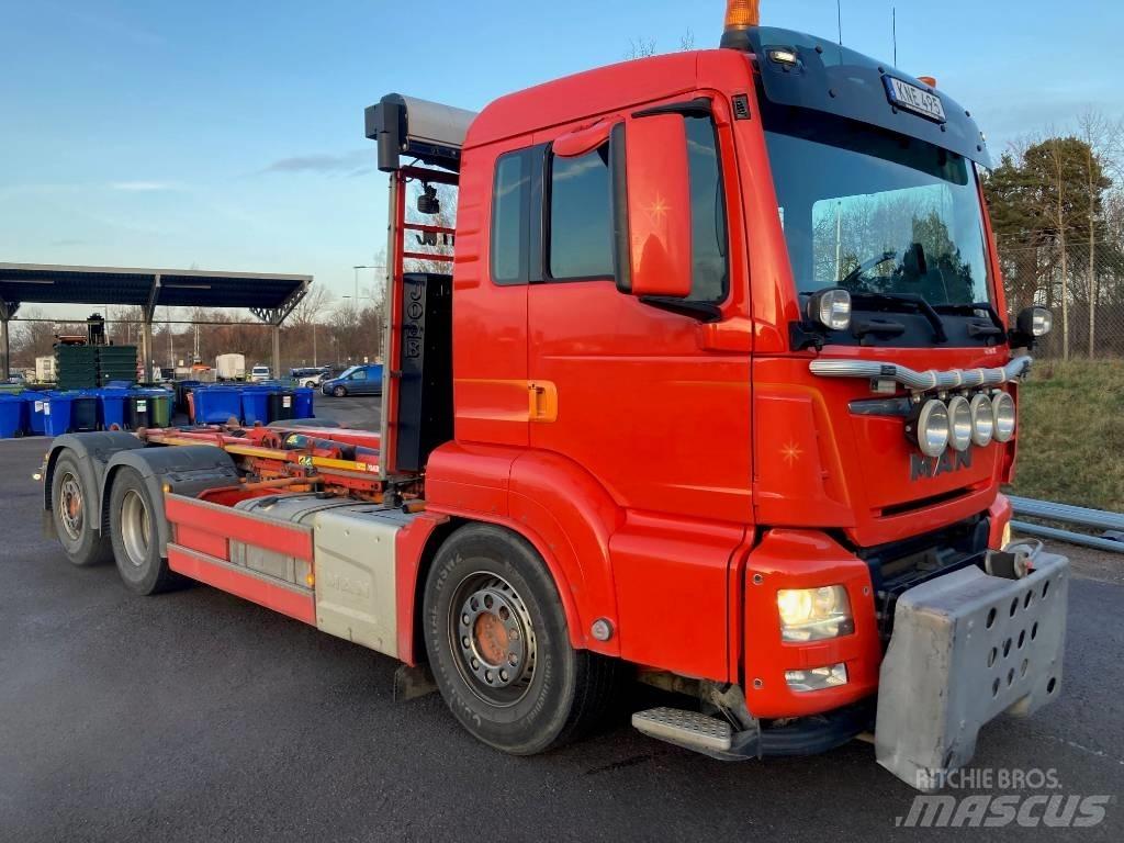 MAN TGS 26.460 LL Camion cu carlig de ridicare