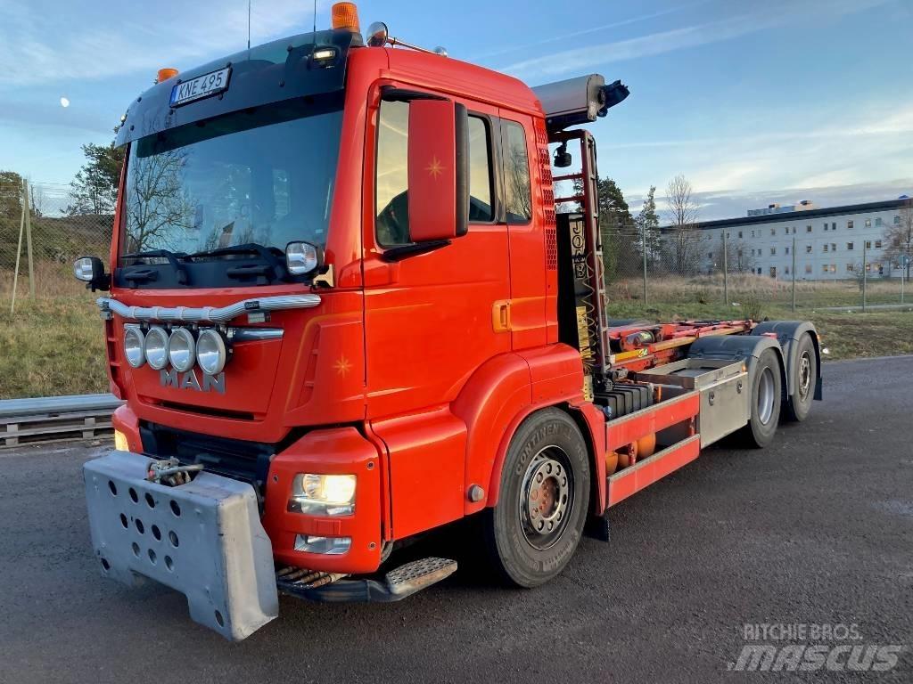 MAN TGS 26.460 LL Camion cu carlig de ridicare