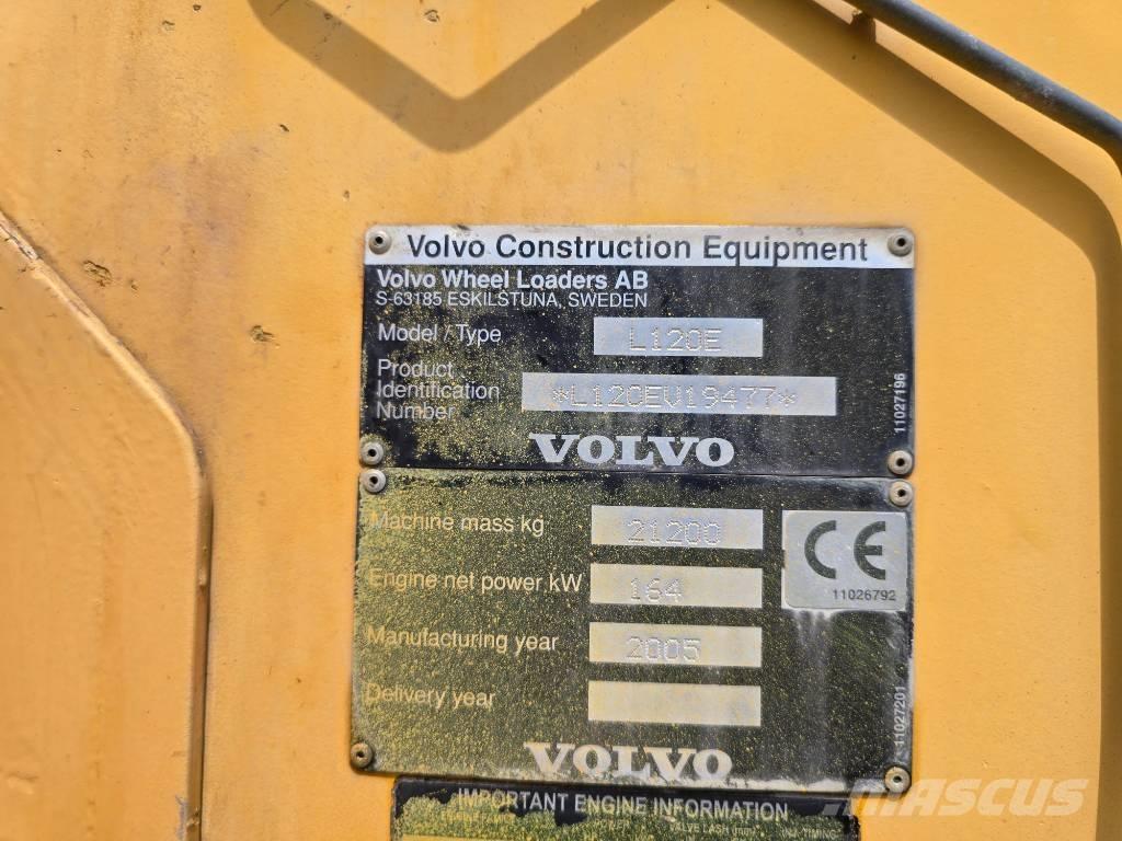 Volvo L 120 E Incarcator pe pneuri