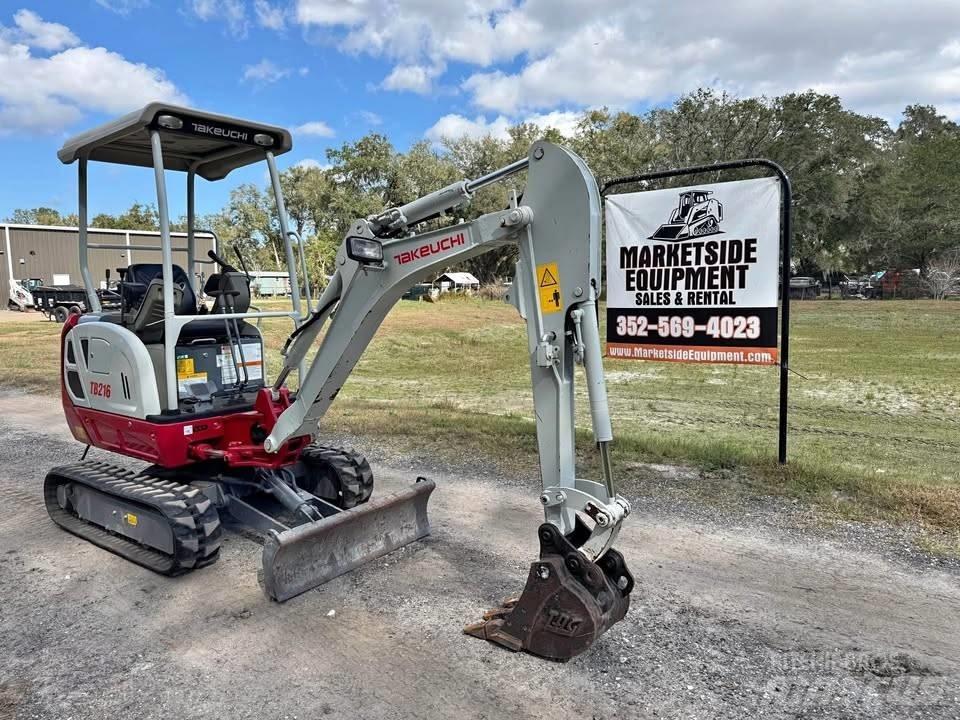 Takeuchi TB 216 Mini excavatoare < 7t