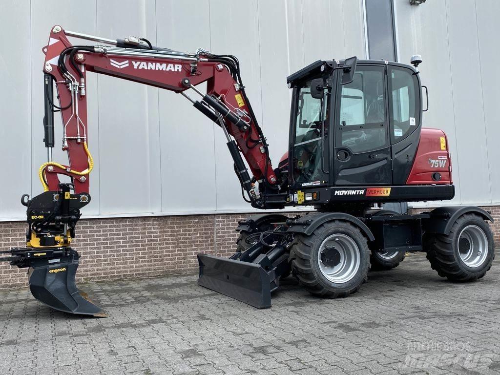 Yanmar B75W Excavatoare cu roti