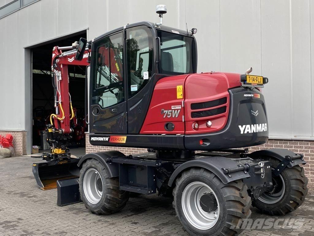 Yanmar B75W Excavatoare cu roti