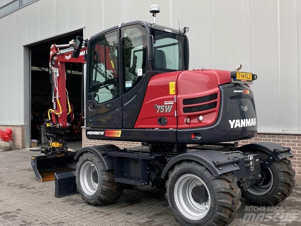Yanmar B75W Excavatoare cu roti