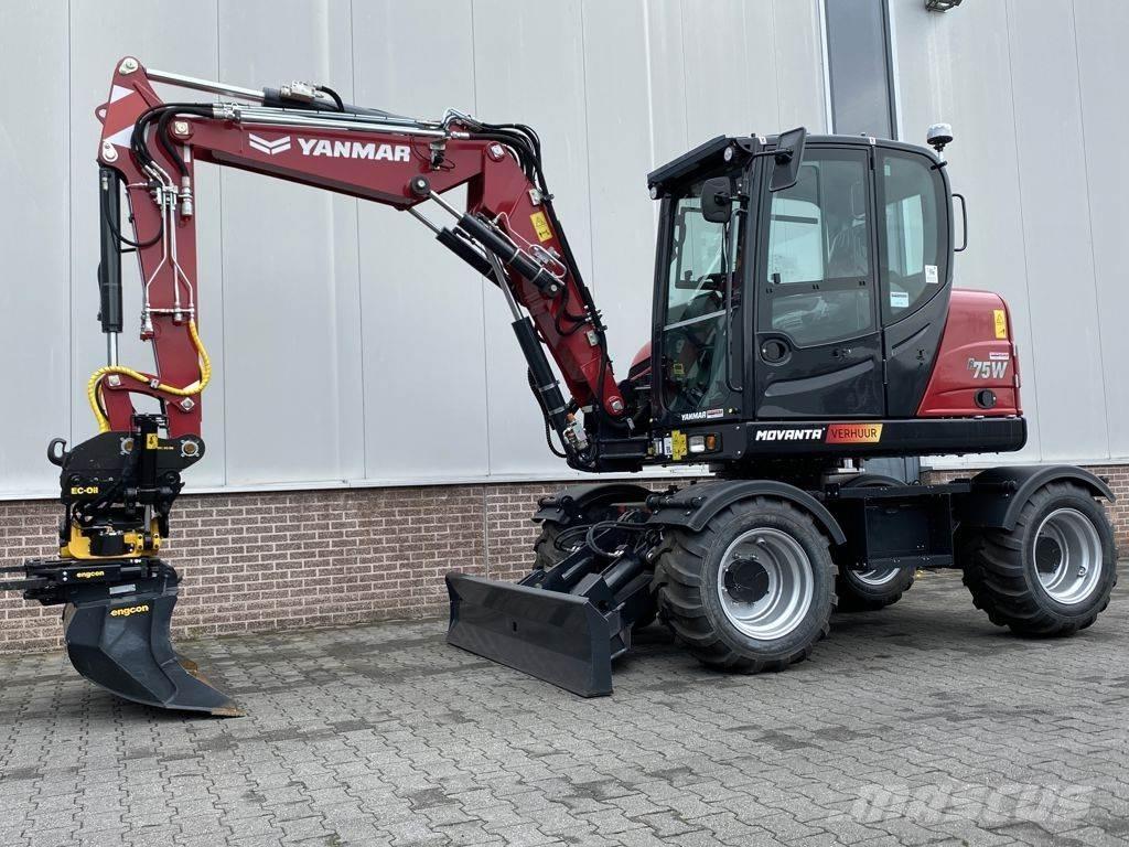 Yanmar B75W Excavatoare cu roti