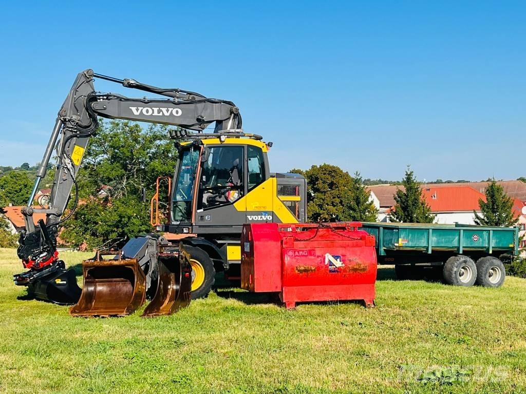 Volvo EWR 150 E Excavatoare cu roti