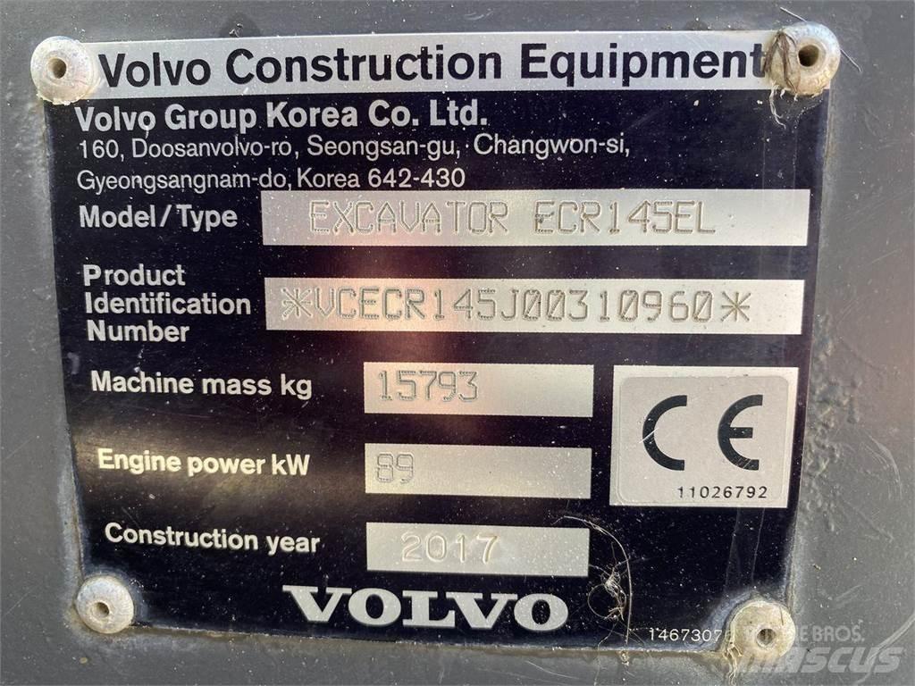 Volvo ECR145EL Excavatoare pe șenile
