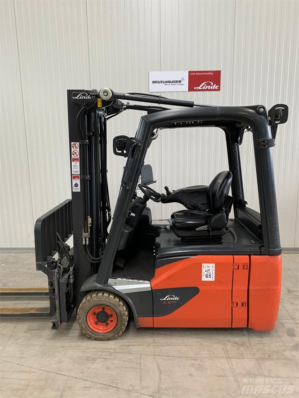 Linde E16 Stivuitor electric