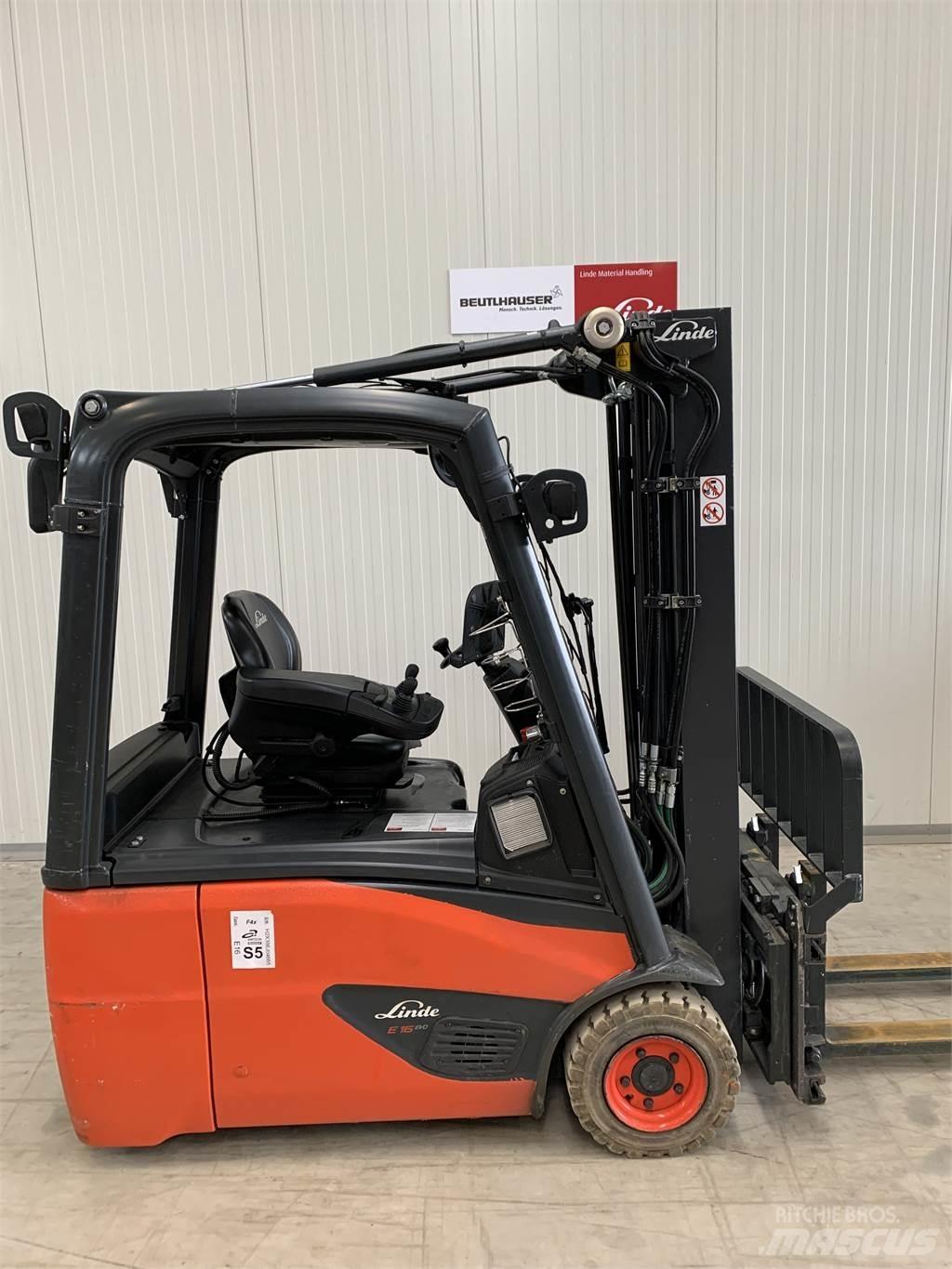 Linde E16 Stivuitor electric