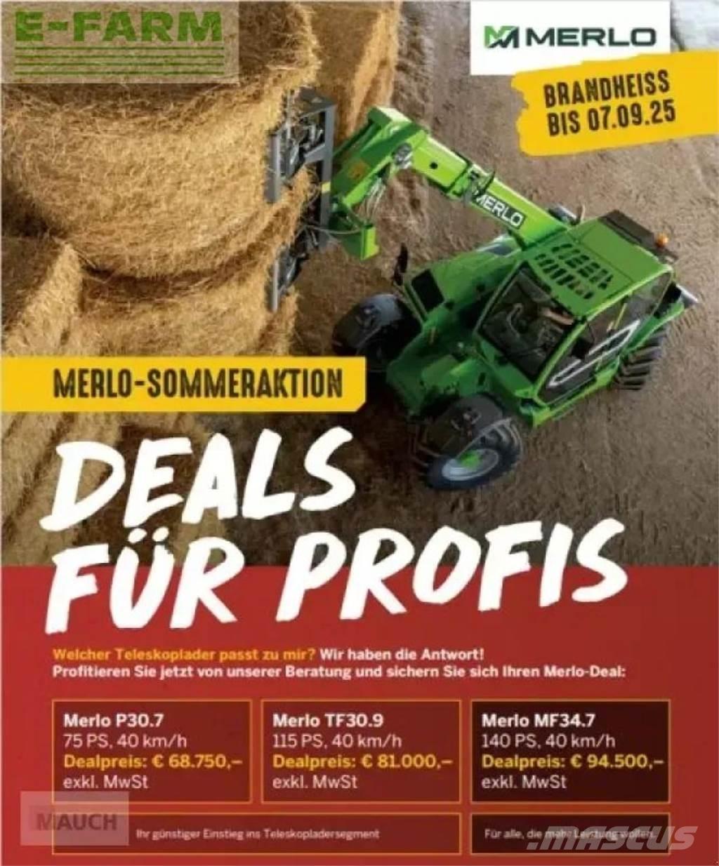Merlo sommeraktion Manipulatoare agricole