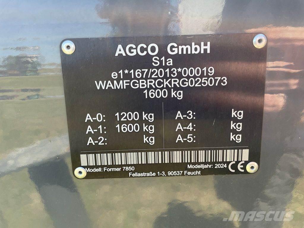 Fendt Former 7850 Greble