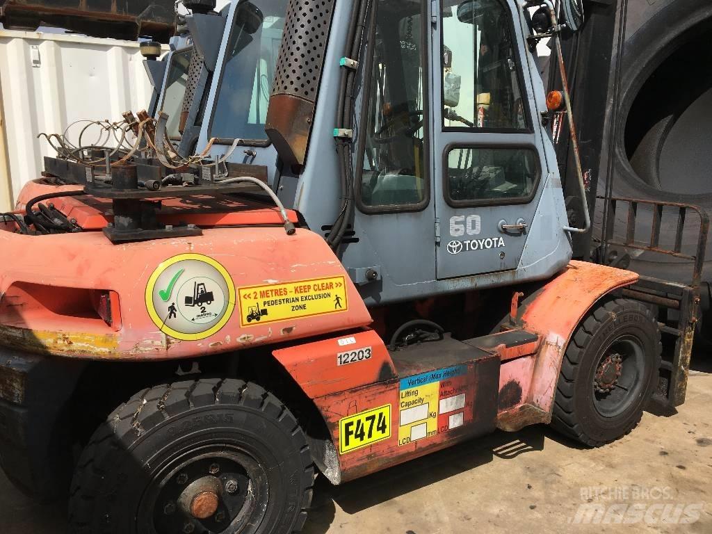 Toyota 5FG60 Stivuitor GPL