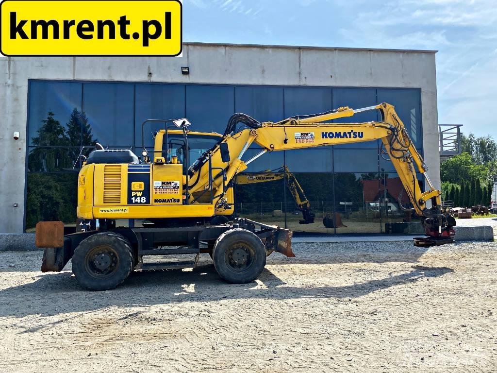 Komatsu PW 148-8 Excavatoare cu roti