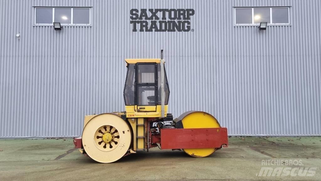 Dynapac CS14, Vält Cilindri compactori dubli