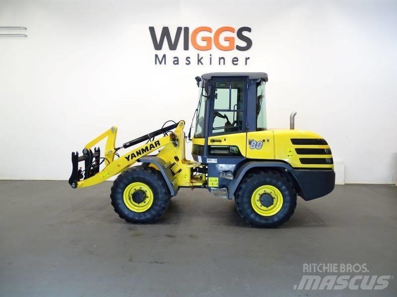 Yanmar V80 Incarcator pe pneuri