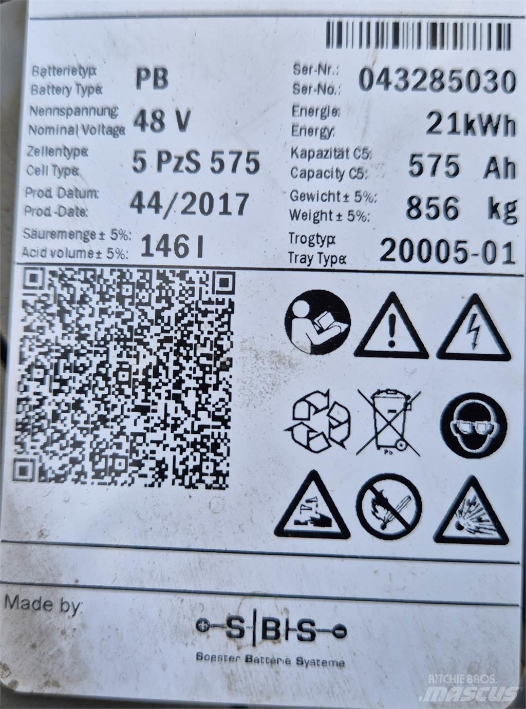 Linde E16P-02 Stivuitor electric