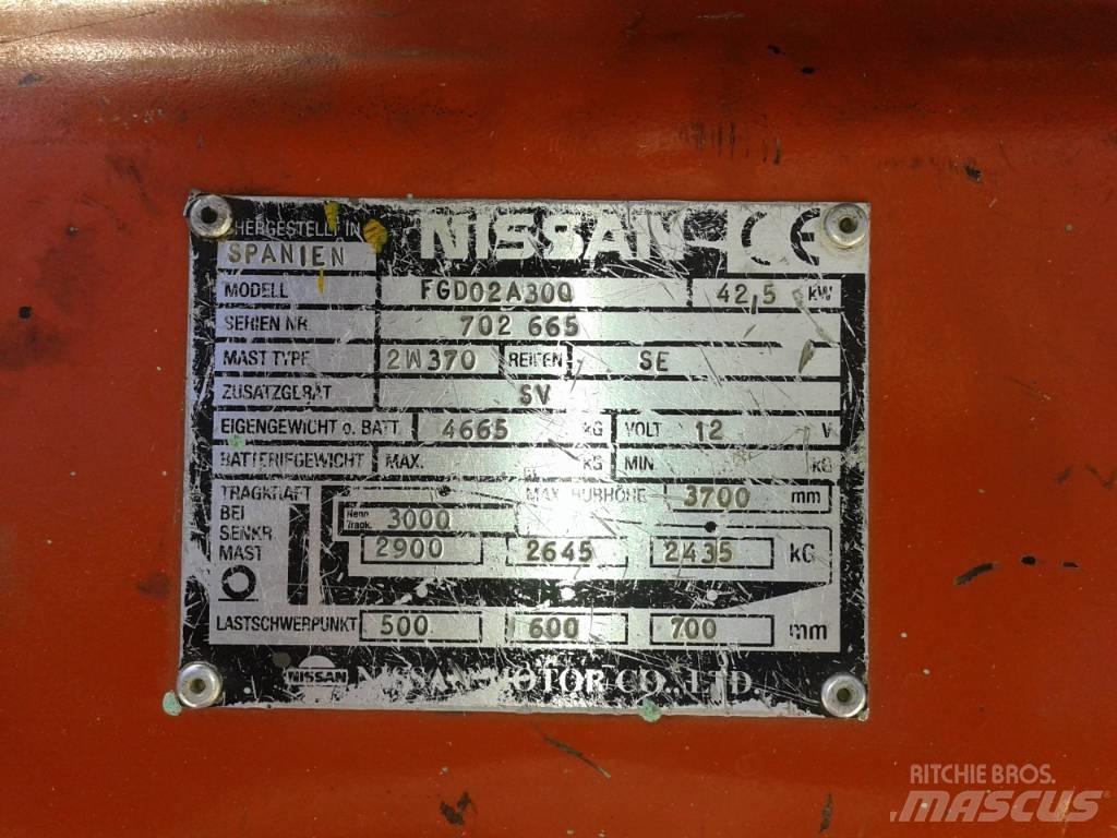 Nissan FGD09A30Q Stivuitor diesel