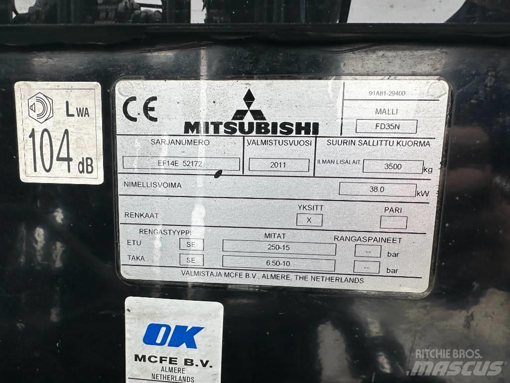 Mitsubishi FD 35 N Stivuitor diesel