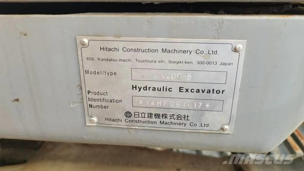 Hitachi EX 200-5 Excavatoare pe șenile
