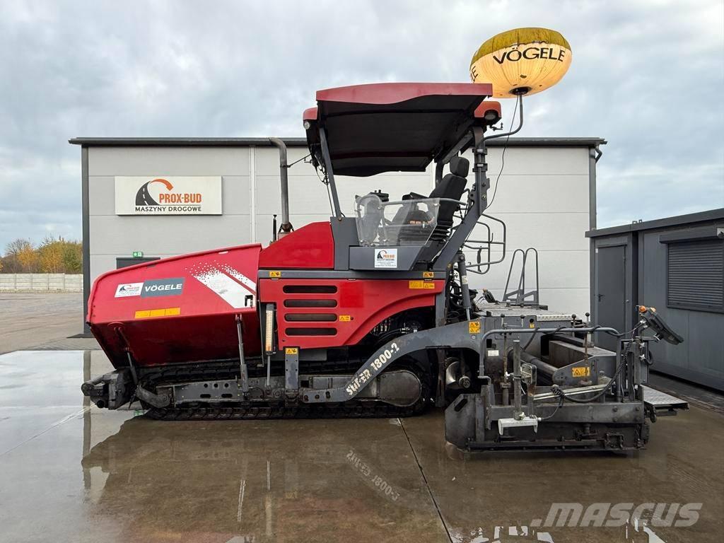 Vögele super 1800-2 Pavatoare asfalt