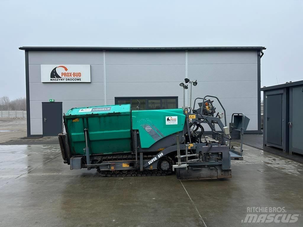 Vögele Super 800 Pavatoare asfalt