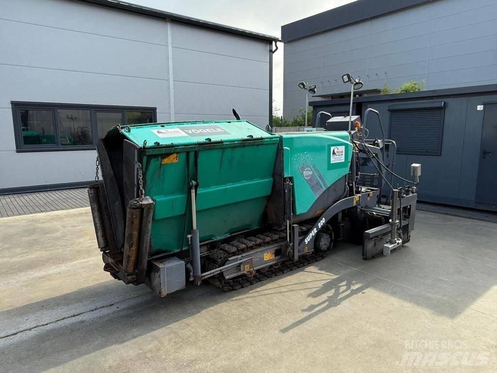 Vögele Super 800 Pavatoare asfalt