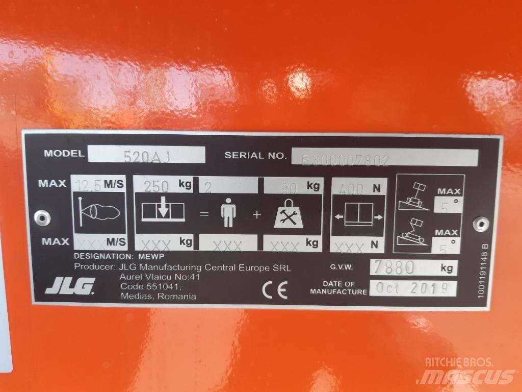 JLG 520 AJ Nacele cu brat articulat