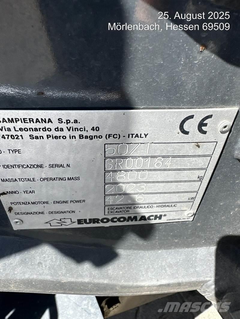 Eurocomach 50ZT Mini excavatoare < 7t