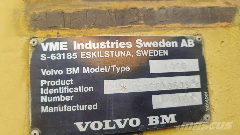 Volvo L 160 Incarcator pe pneuri