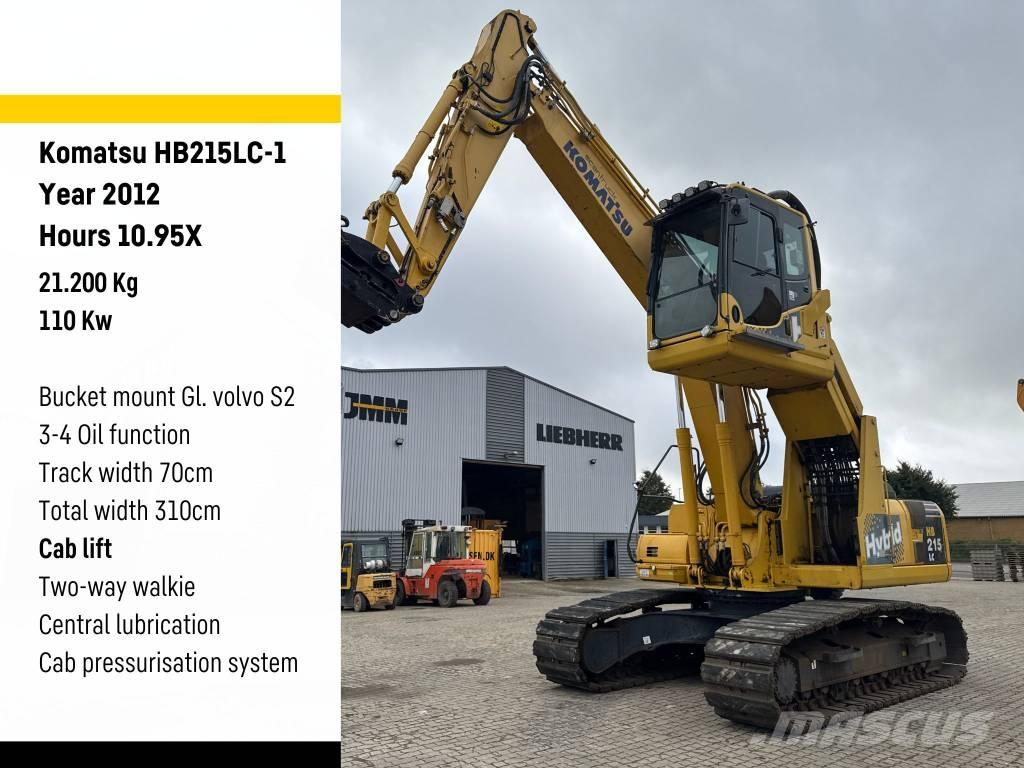 Komatsu HB215LC-1 Paleta de manipulare