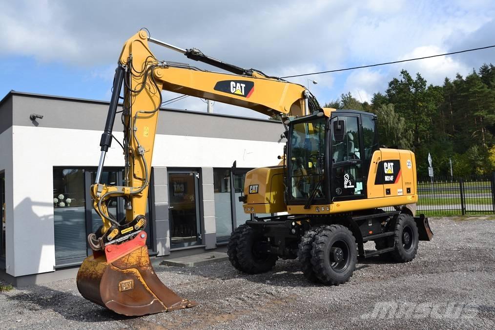 CAT M 314 F Excavatoare cu roti