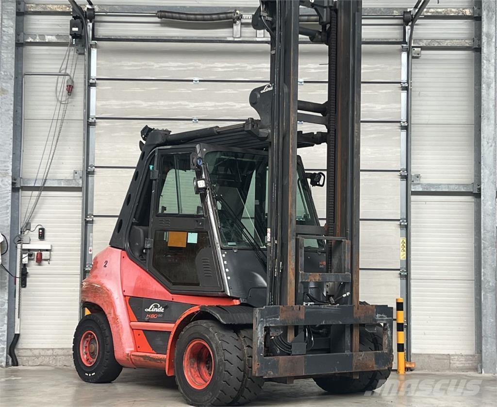 Linde H80D-03 Stivuitor diesel