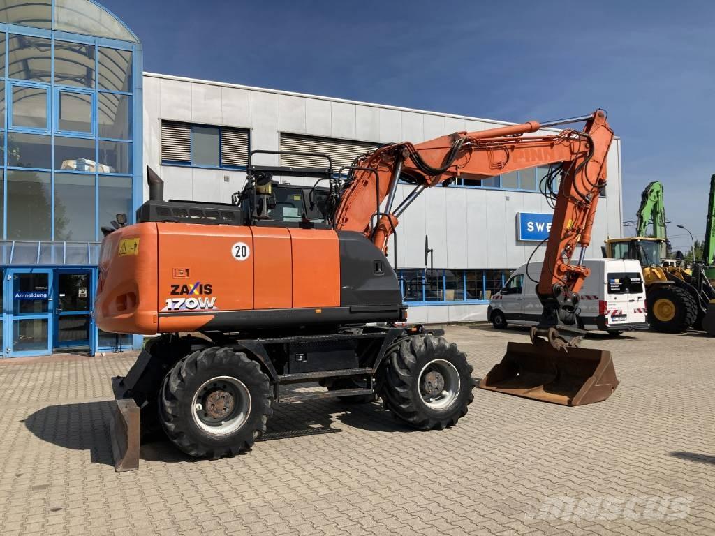 Hitachi ZX 170 W-6 Excavatoare cu roti