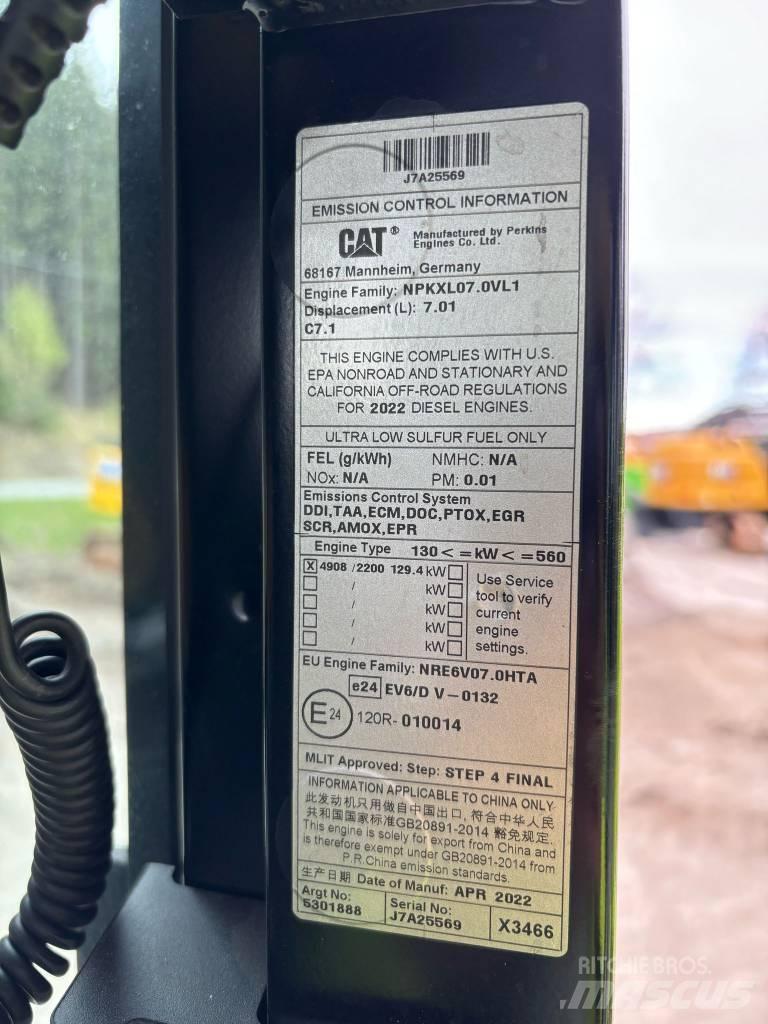 CAT 323 SLR Excavatoare cu brat lung
