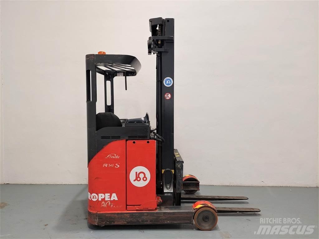 Linde R14S Stivuitor cu catarg retractabil