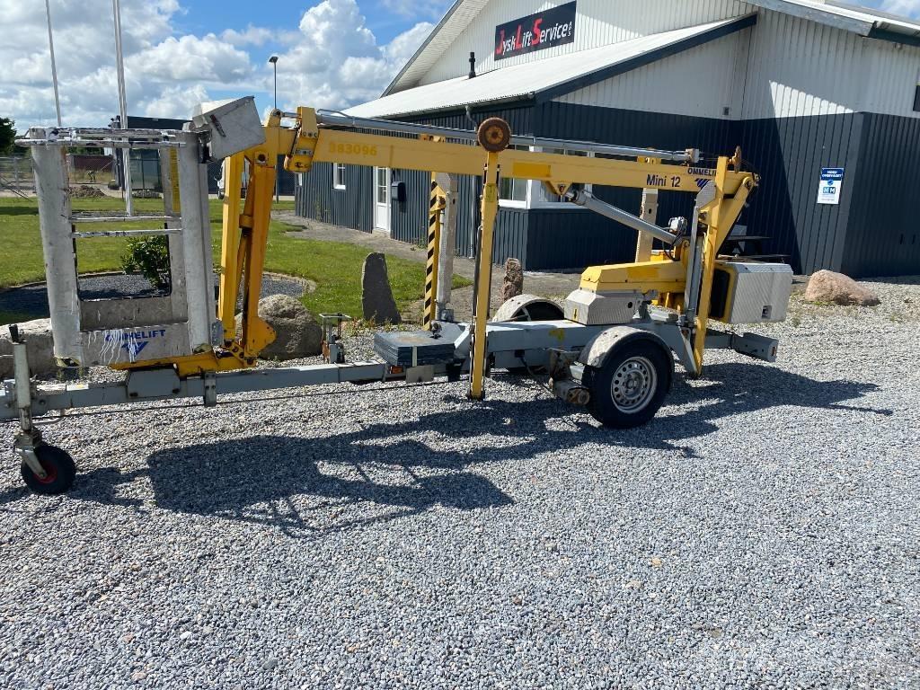 Omme Mini 12 EBJ Platforme aeriene montate pe remorca