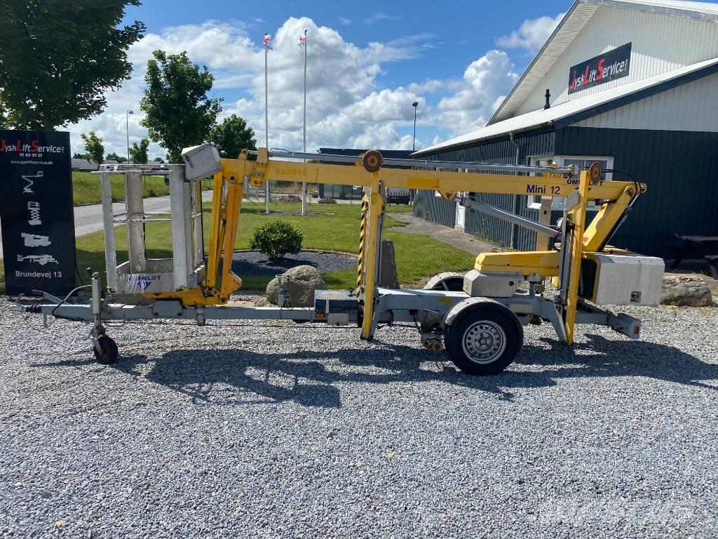 Omme Mini 12 EBJ Platforme aeriene montate pe remorca