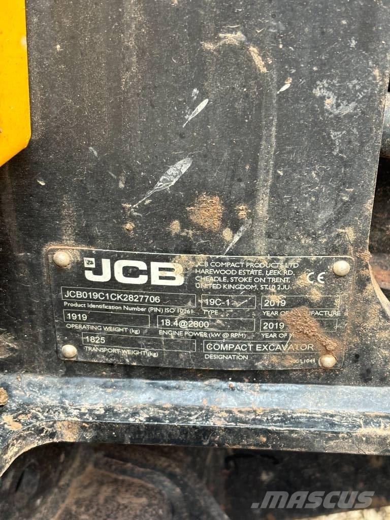 JCB 19 C-1 Mini excavatoare < 7t