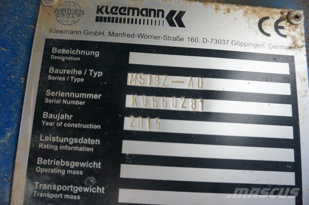 Kleemann MS 13 Z Dispozitive mobile de cernut