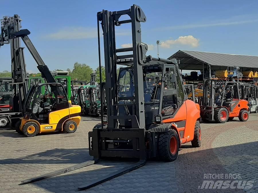 Linde H80D-03/900 Stivuitor diesel
